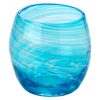 琉球ガラス　美海タルグラス　水 (686-0186)　作者：源河源吉　沖縄県の工芸品　Ryuky