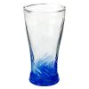 【楽天市場】琉球ガラス　海蛍アイスロンググラス　青 (748-0045)　神秘的に光るタン